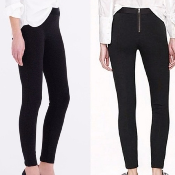 J. Crew everyday skinny stretch zip back ponte pant ❤️ - Picture 1 of 9